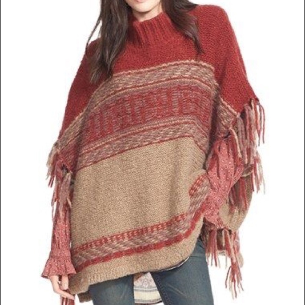 Free People poncho